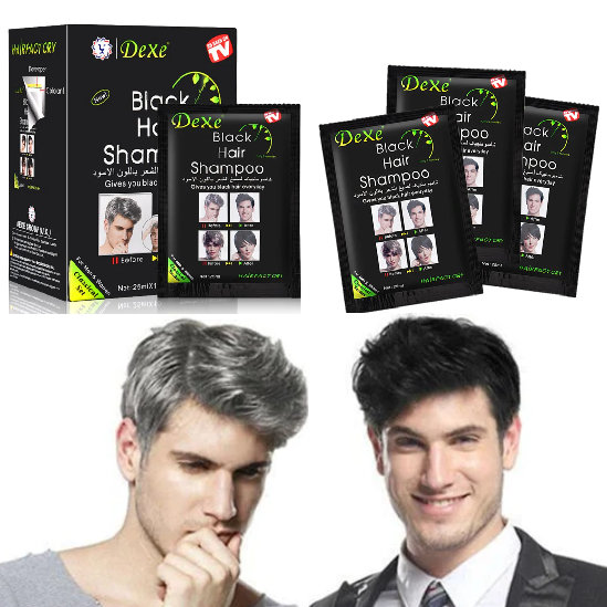 SHAMPOO NATURAL CUBRE CANAS - CADA CAJA TIENE UNA DURACIÓN DE 5 A 10 MESES - ENVÍO GRATIS