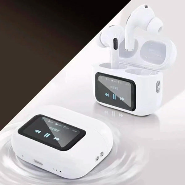 Audífonos Air Pods con pantalla