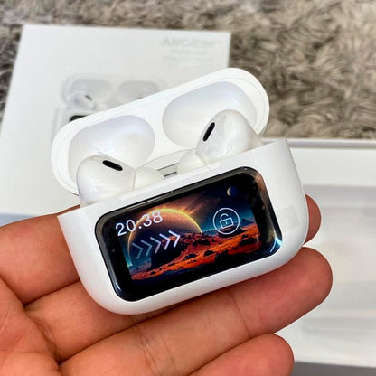 Audífonos Air Pods con pantalla